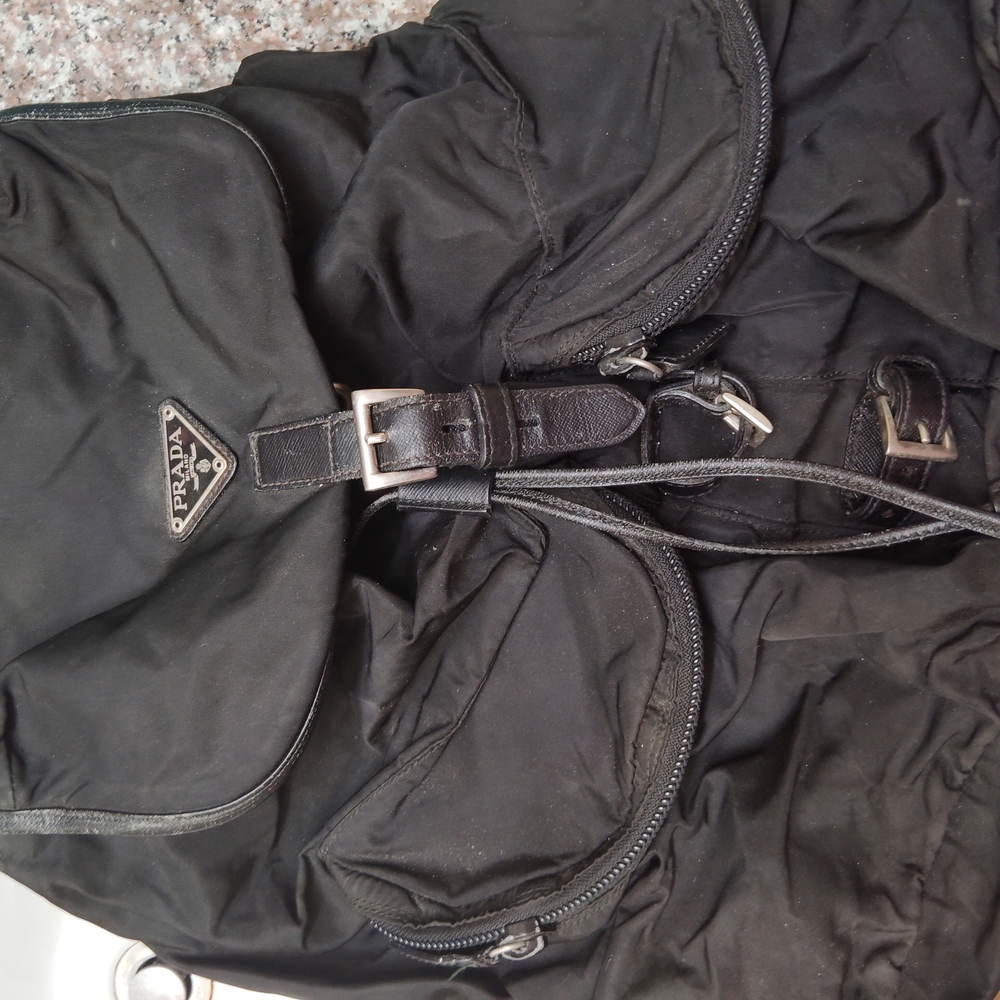 Prada Black Men's Backpack